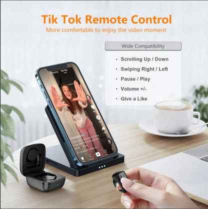 Bague de défilement portable avec télécommandes  Bluetooth