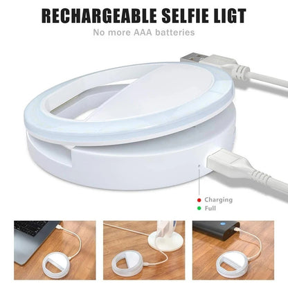 Pack Instagram 1 support Avec Anneau lumineux LED