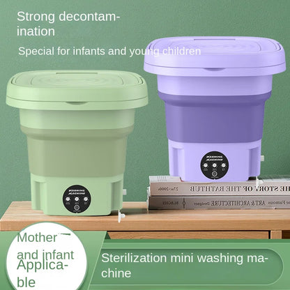 Portable 9L pliable Mini Machine à laver