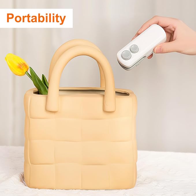 Mini Scelleur , 2 en 1 Scelleuse Thermique Manuel