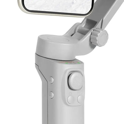 stabilisateurs de cardan pliables portables 3 axes pour téléphone portable avec suivi du visage AI